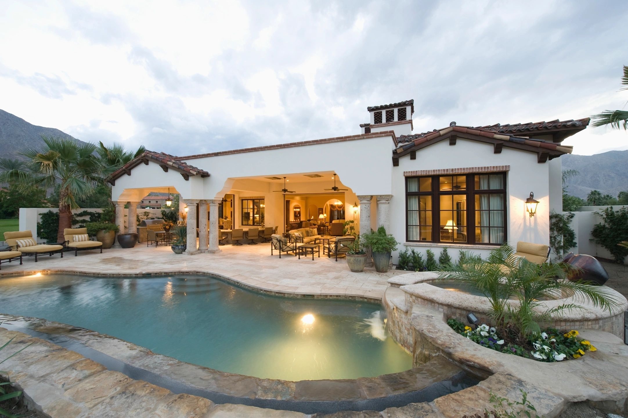 Mediterranean villa with pool