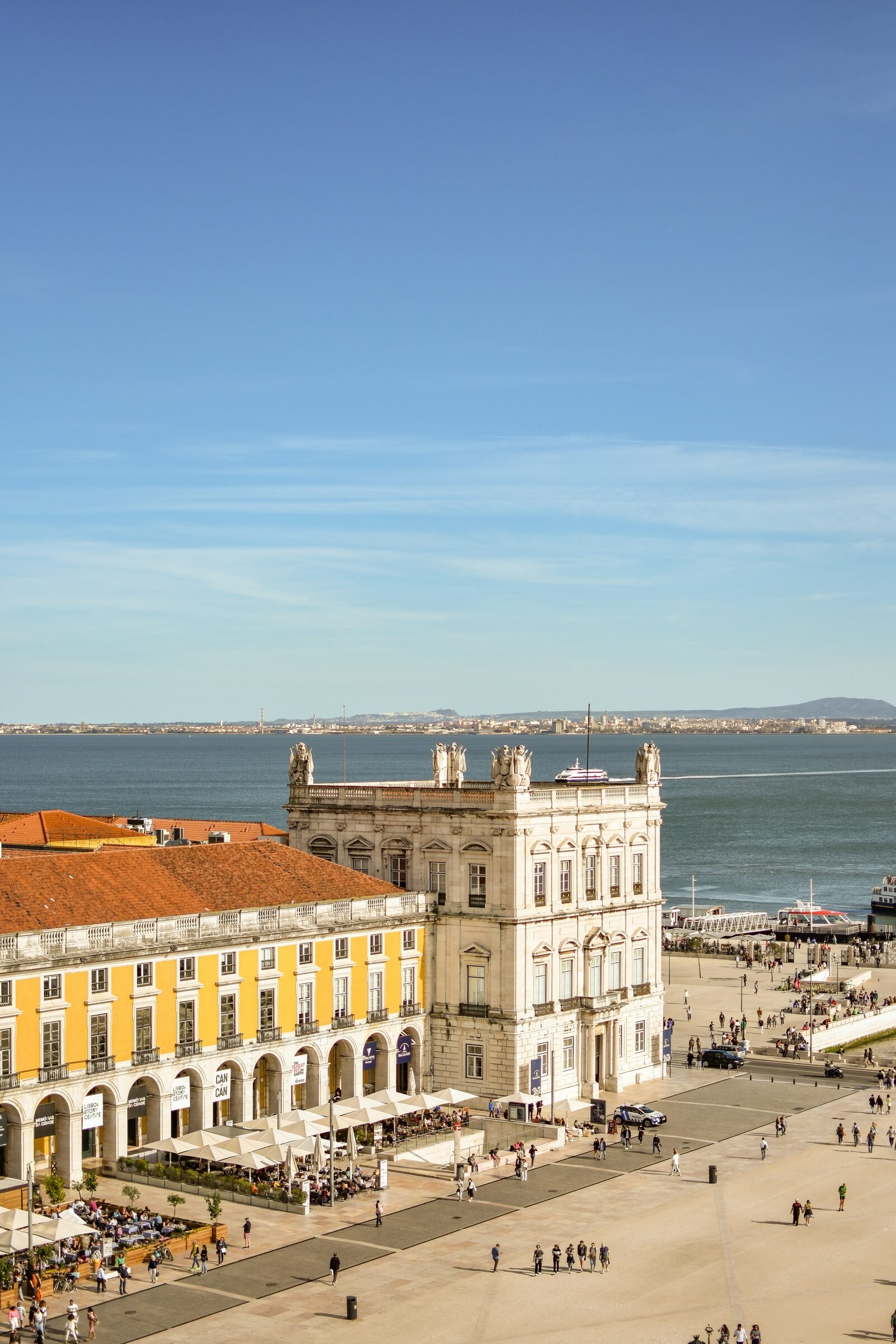 View over Lisbon and the Tagus river