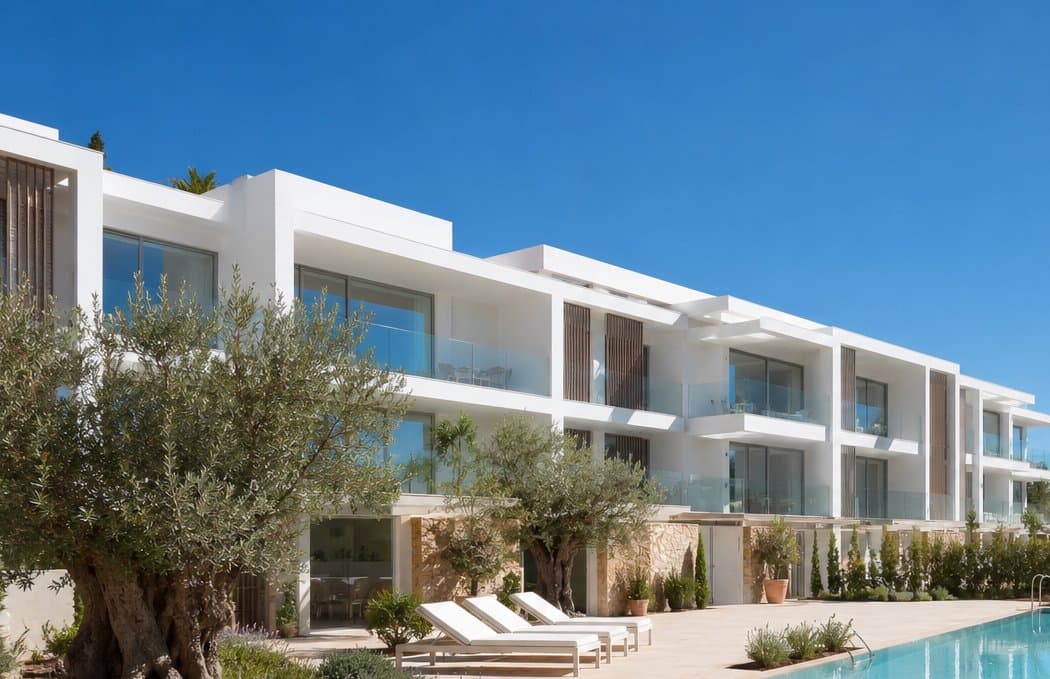 Off-plan apartment development in the Eastern Algarve